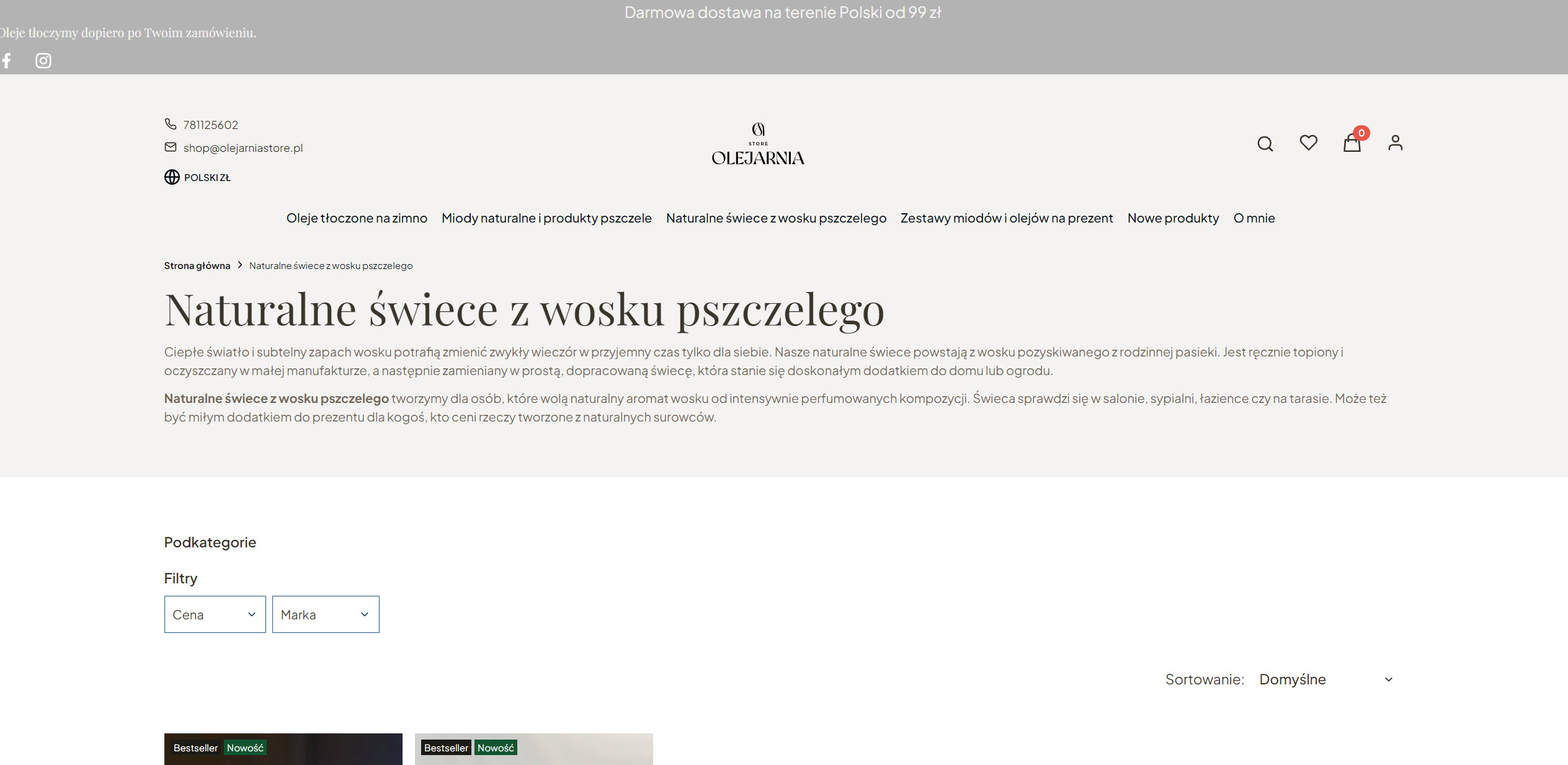 Ile kosztują naturalne świece z wosku pszczelego i od czego zależy ich cena?