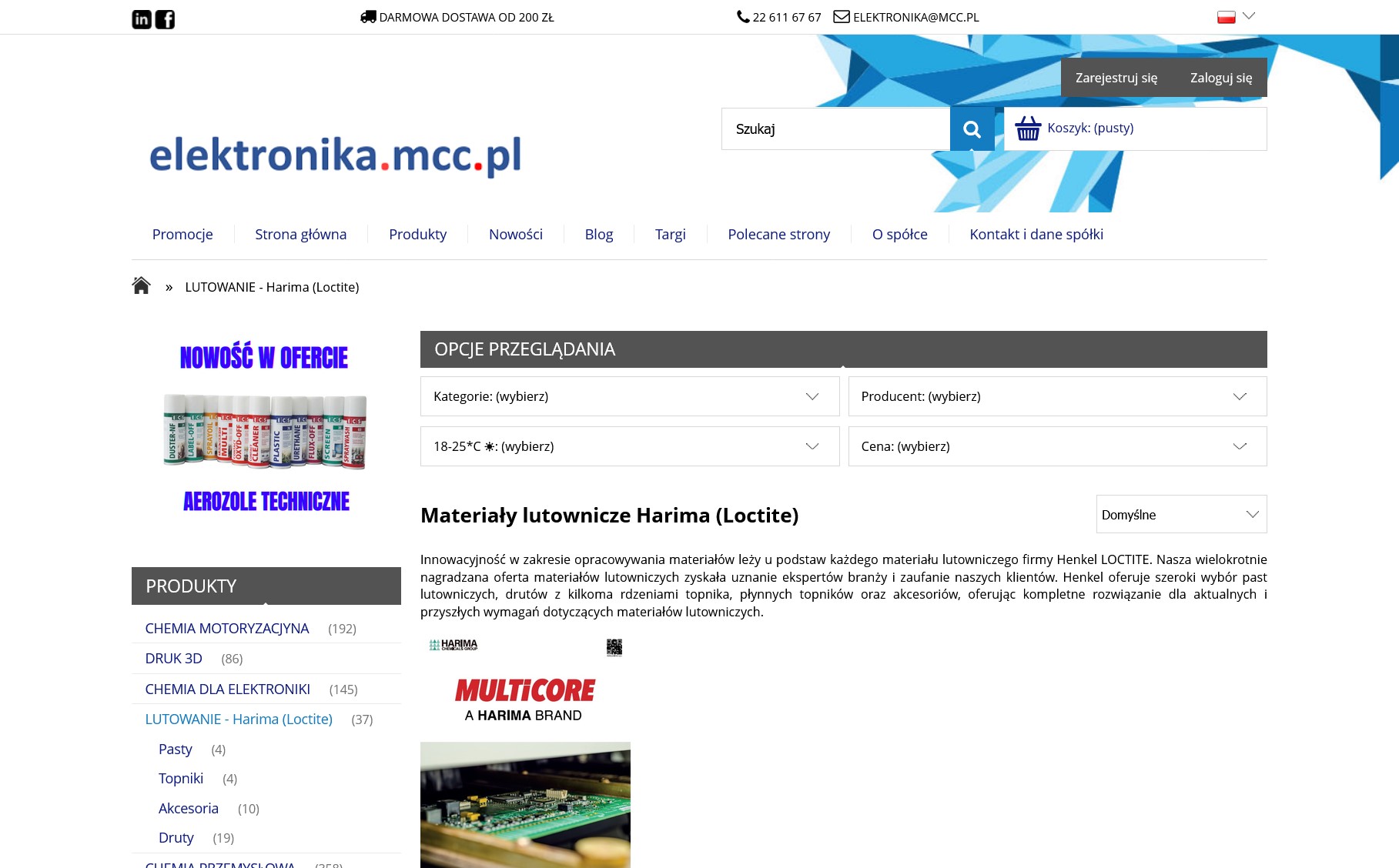 Materiały lutownicze w produkcji elektroniki - jak wpływają na jakość i trwałość połączeń?